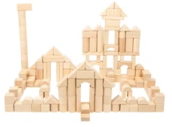 Holzbausteine Natur 200er-Pack im Beutel