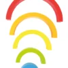 Holzbausteine Regenbogen