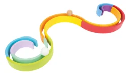 Holzbausteine Regenbogen XL