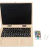 Holz-Laptop mit Magnet-Tafel