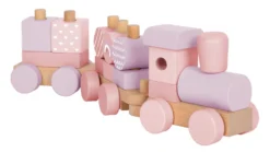 Holzzug rosa