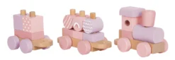 Holzzug rosa
