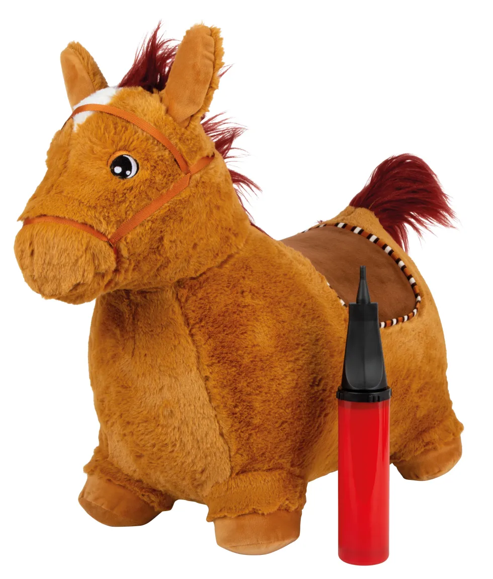 Hüpfpferd Plüsch