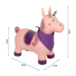 Hüpftier Einhorn