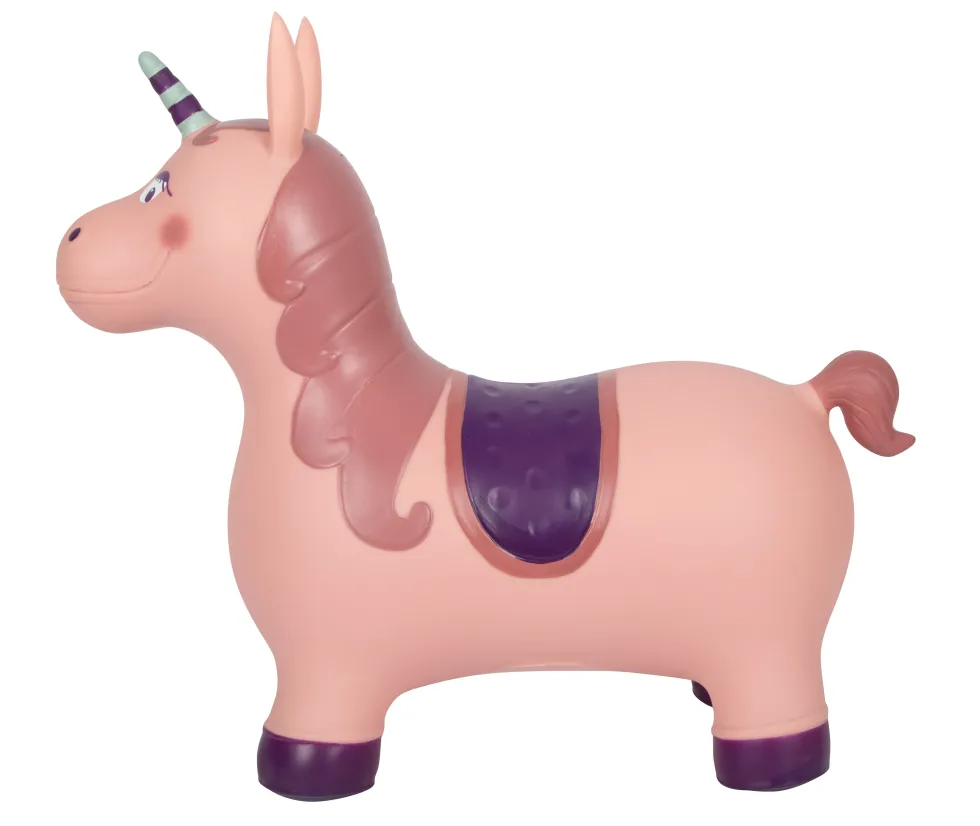 Hüpftier Einhorn