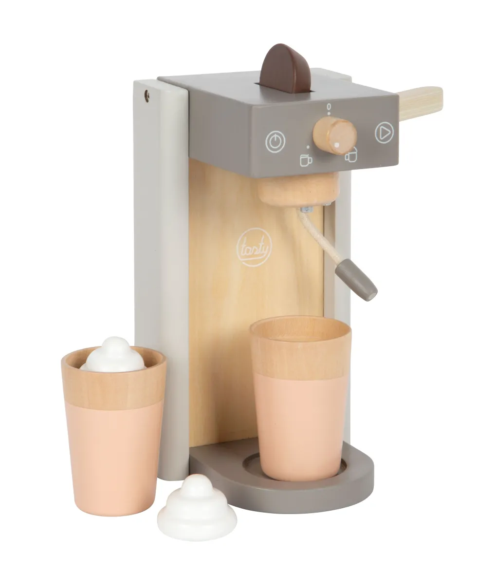 Kaffeemaschinen-Set grau „tasty“