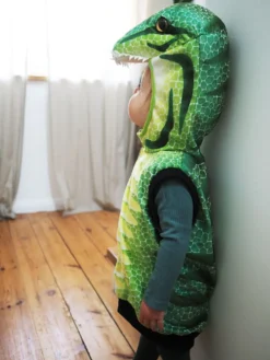 Kostüm-Weste Dinosaurier