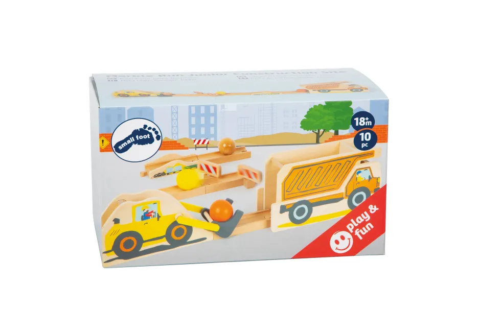 Kugelbahn Junior Baustelle