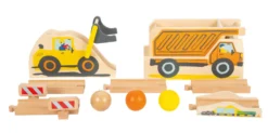 Kugelbahn Junior Baustelle