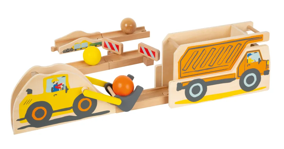 Kugelbahn Junior Baustelle