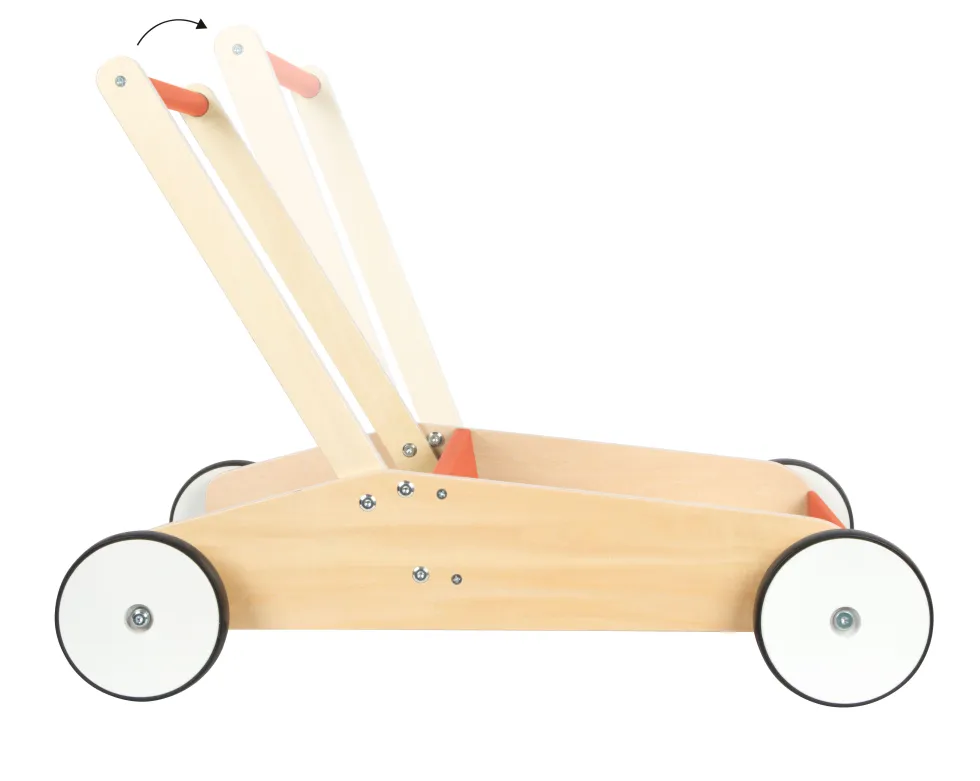 Lauflernwagen Kupferrot