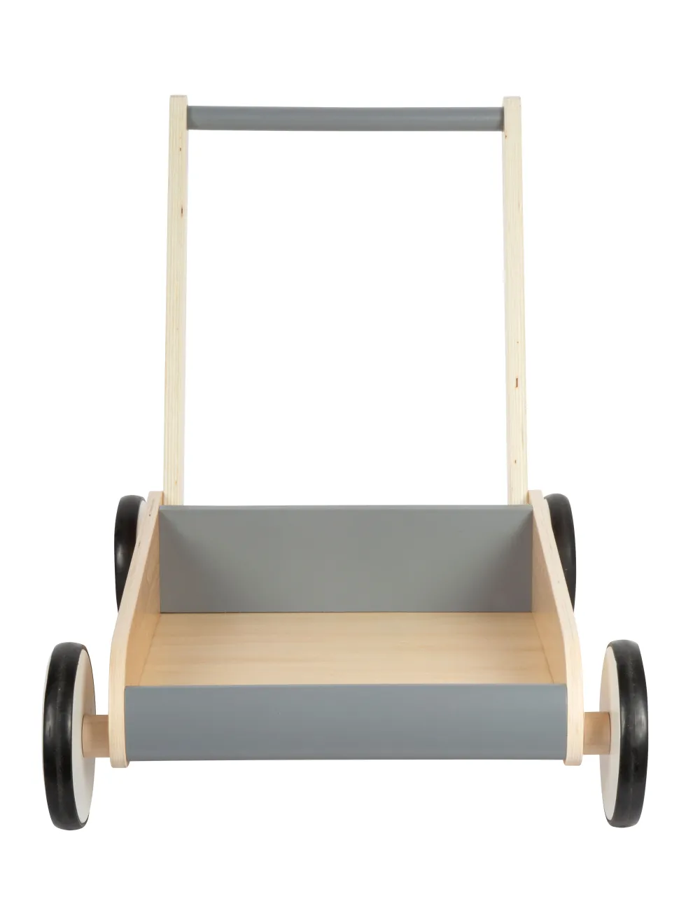 Lauflernwagen Schiefergrau
