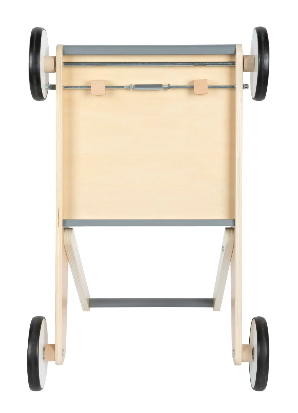 Lauflernwagen Schiefergrau