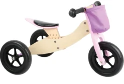 Laufrad und -dreirad Maxi Rosa