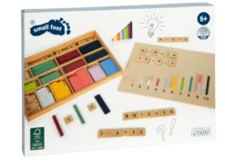 Lernbox Rechenstäbchen mit Zahlen „Educate“