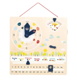 Lernuhr mit Kalender „Educate“