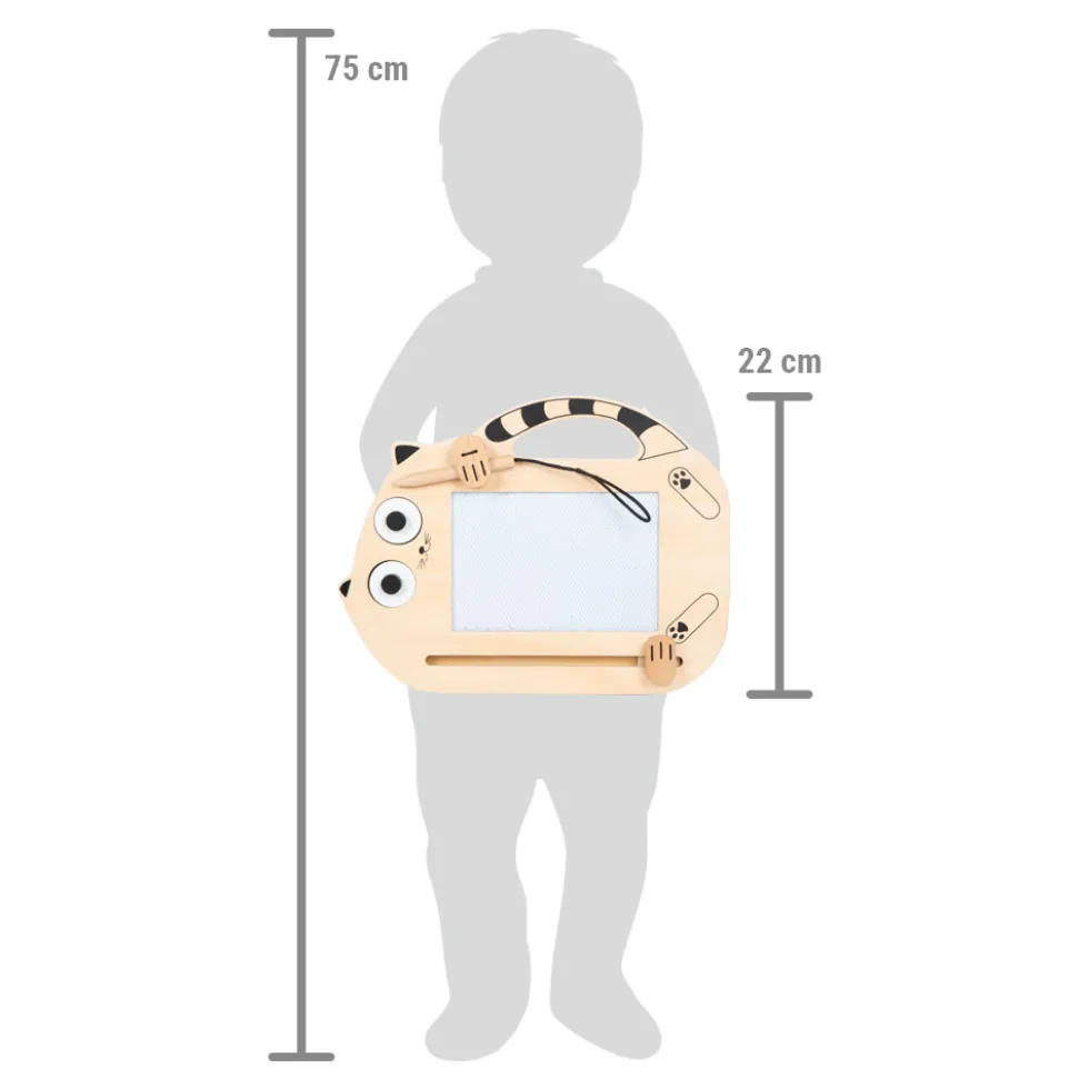 Magnetische Zaubertafel Katze