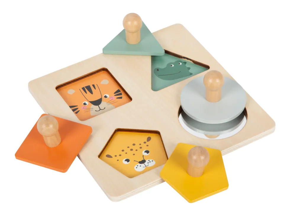 Montessori Setzpuzzle Formen und Motive