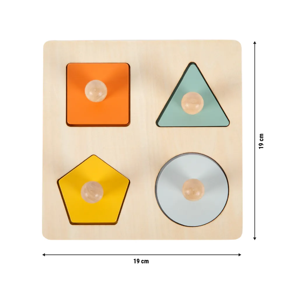 Montessori Setzpuzzle Formen und Motive