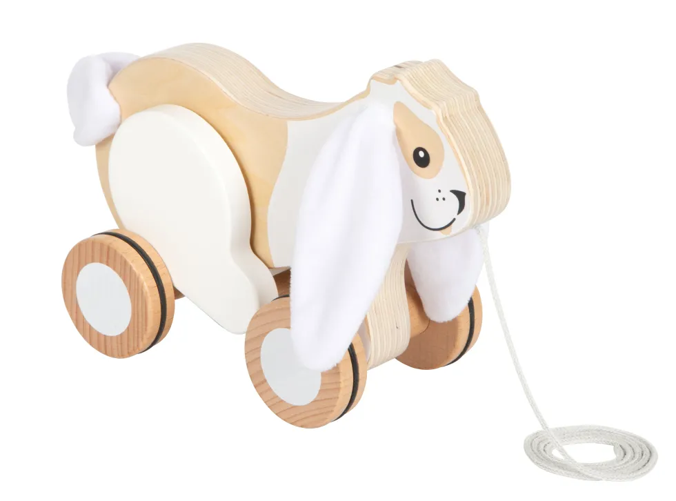 Nachziehtier Hase mit Knisterohren