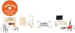 Puppenhausmöbel Komplett-Set