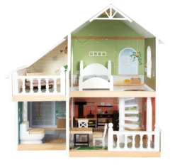 Puppenhaus mit Dachterrasse