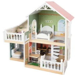 Puppenhaus mit Dachterrasse
