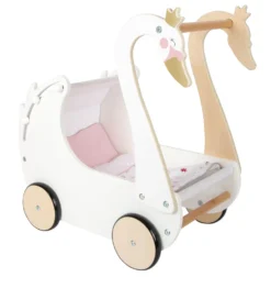 Puppenwagen Schwan