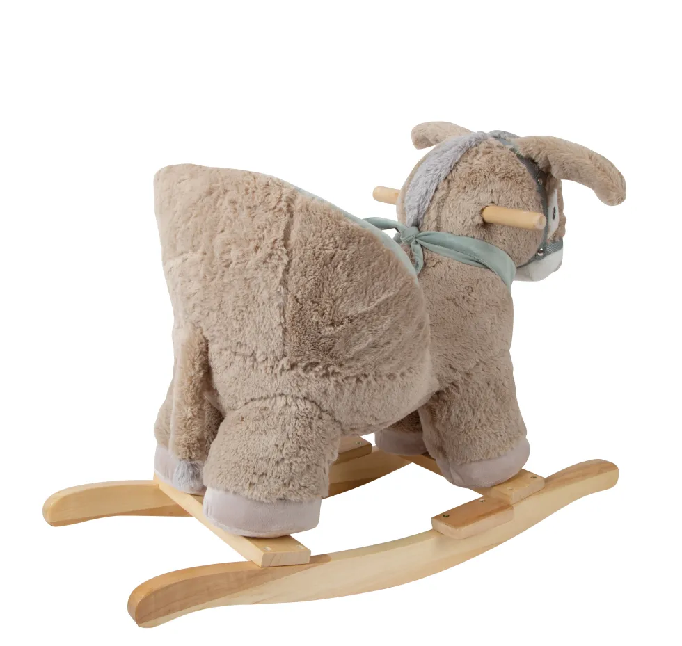 Schaukeltier Esel mit Sitz
