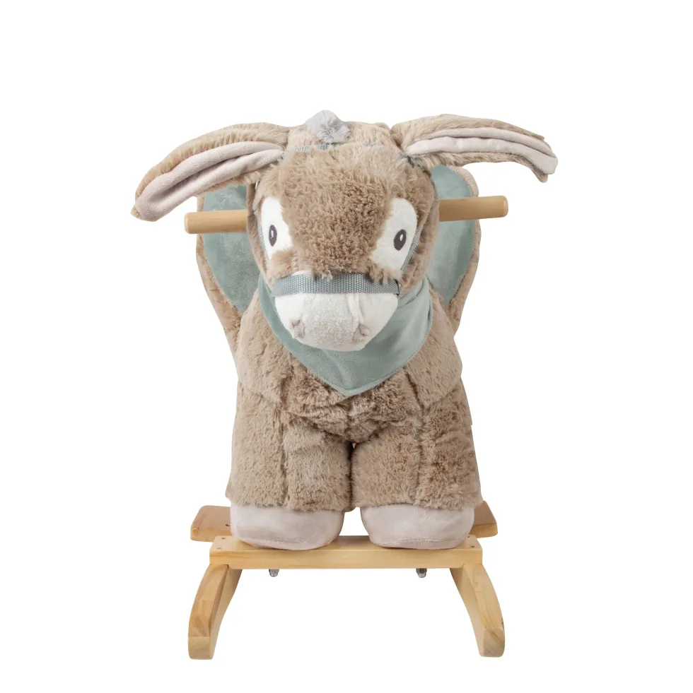 Schaukeltier Esel mit Sitz