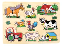 Setzpuzzle Bauerei