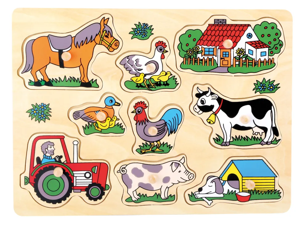 Setzpuzzle Bauerei
