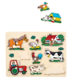Setzpuzzle Bauerei