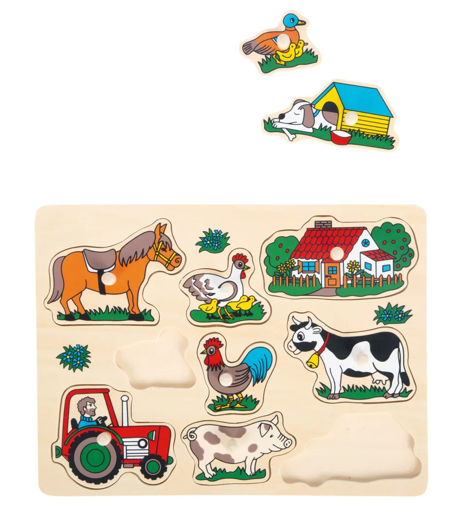 Setzpuzzle Bauerei
