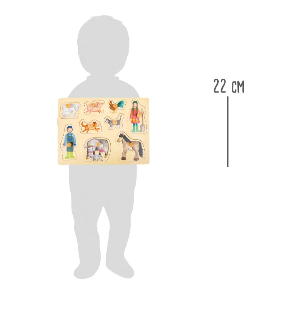 Setzpuzzle Bauernhof & Landleben