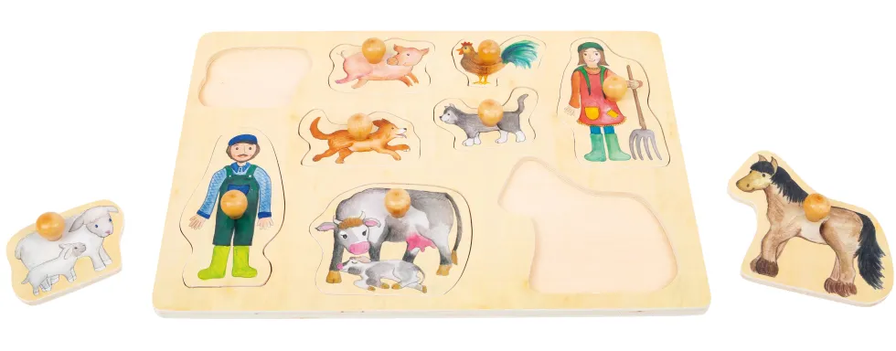 Setzpuzzle Bauernhof & Landleben