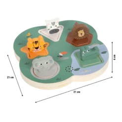 Setzpuzzle 3D Tierlaute „Safari“