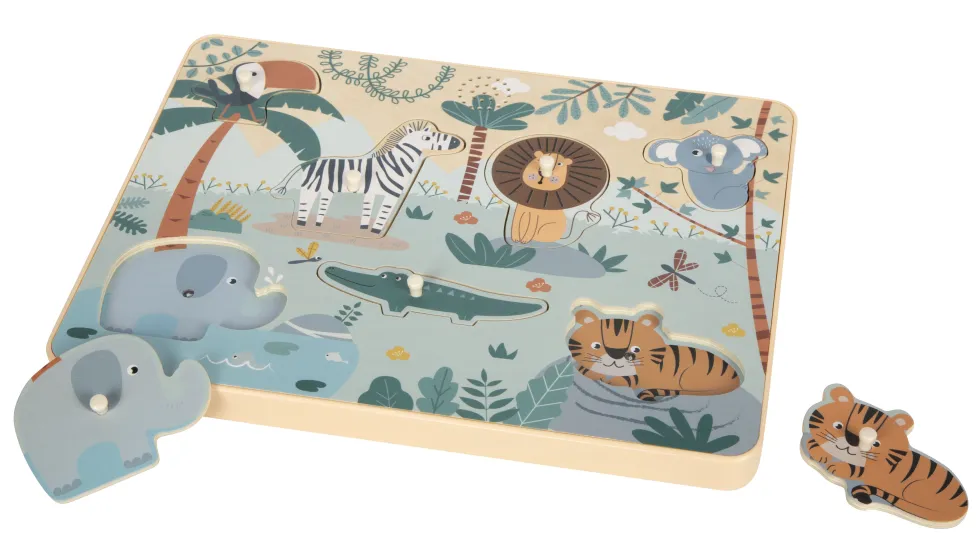 Setzpuzzle Tierlaute „Safari“