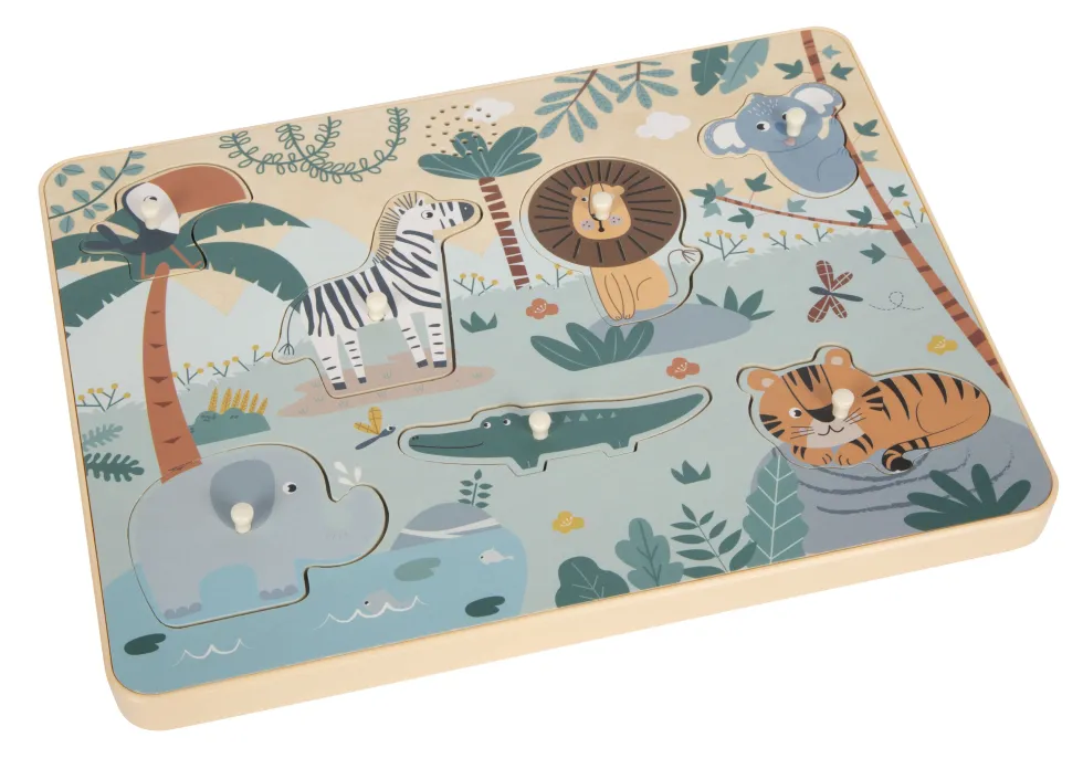 Setzpuzzle Tierlaute „Safari“