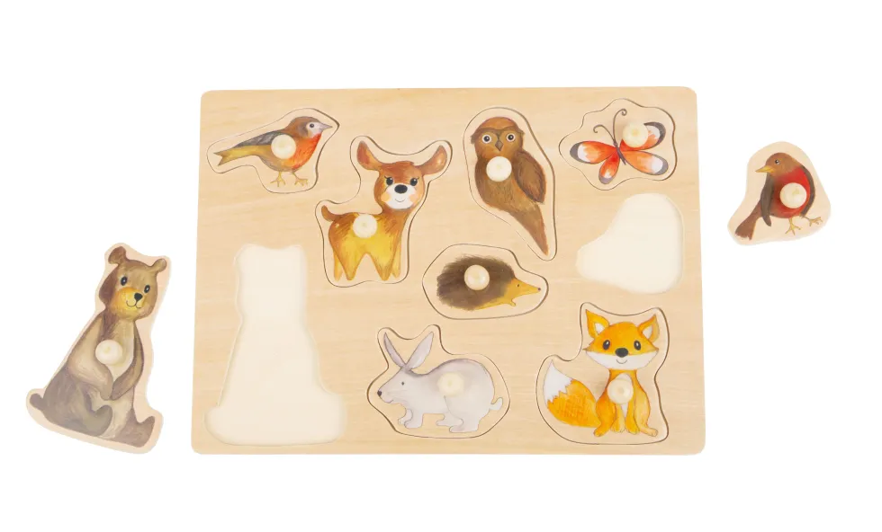 Setzpuzzle Waldtiere