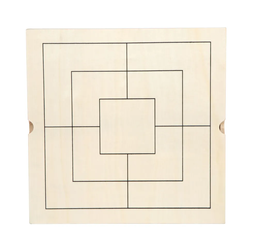 Spiele-Set Schach, Dame & Mühle