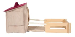 Spielset Pferd mit Stall und Zubehör in der Tasche | defekte Verpackung