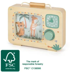 Spieluhr Fernseher „Safari“