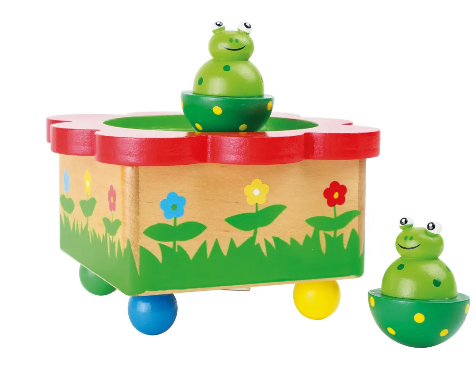 Spieluhr Froschteich