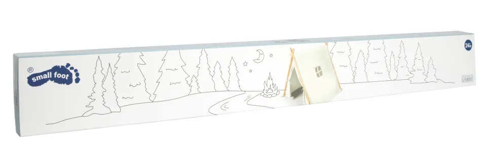 Spielzelt Naturweiß
