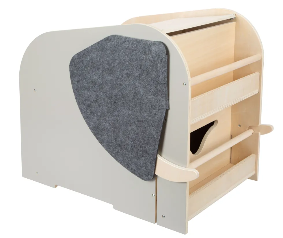 Spielzeugbox mit Sitz und Rollen Elefant „Wildlife“