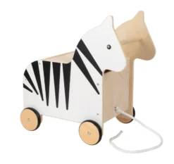 Spielzeugkiste mit Rollen Zebra „Wildlife“