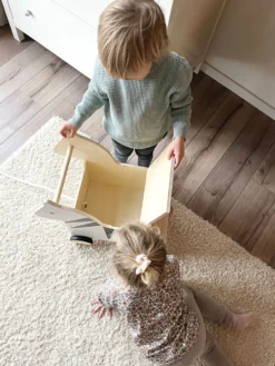 Spielzeugkiste mit Rollen Zebra „Wildlife“