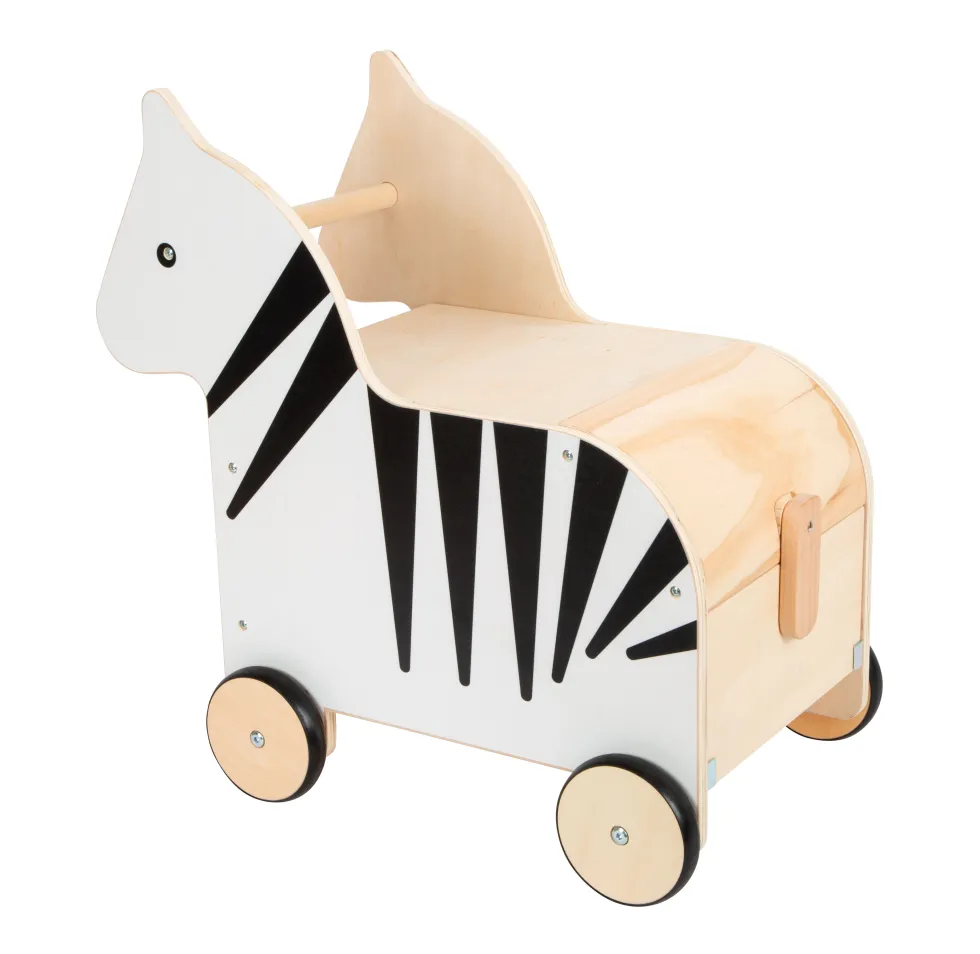 Spielzeugkiste mit Rollen Zebra „Wildlife“