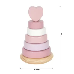 Stapelturm rosa
